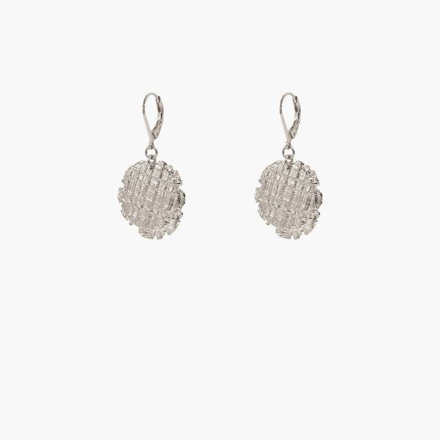 Tweed Medaille small Earrings 
