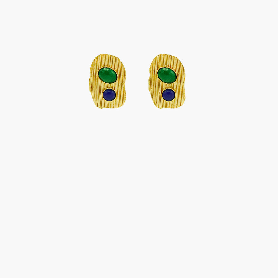 Stone small earrings