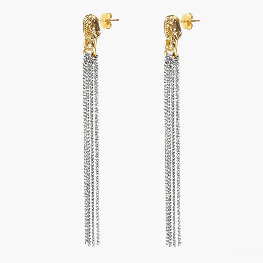 Maille small Franges Earrings