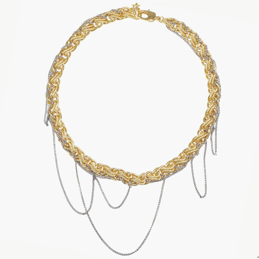 Maille Chaine Franges Necklace